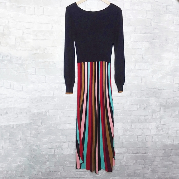 Boden Margie Knit Fit Flare Midi Dress 